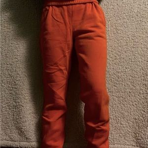 Orange Sweatpants